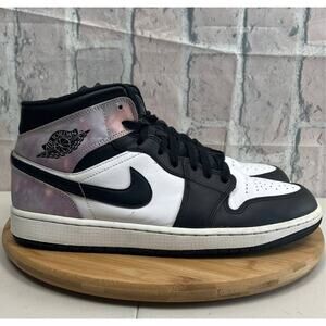 Nike Air Jordan Tie Dye Bleached Purple Pink Sneakers Size 11.5 DM1200-001